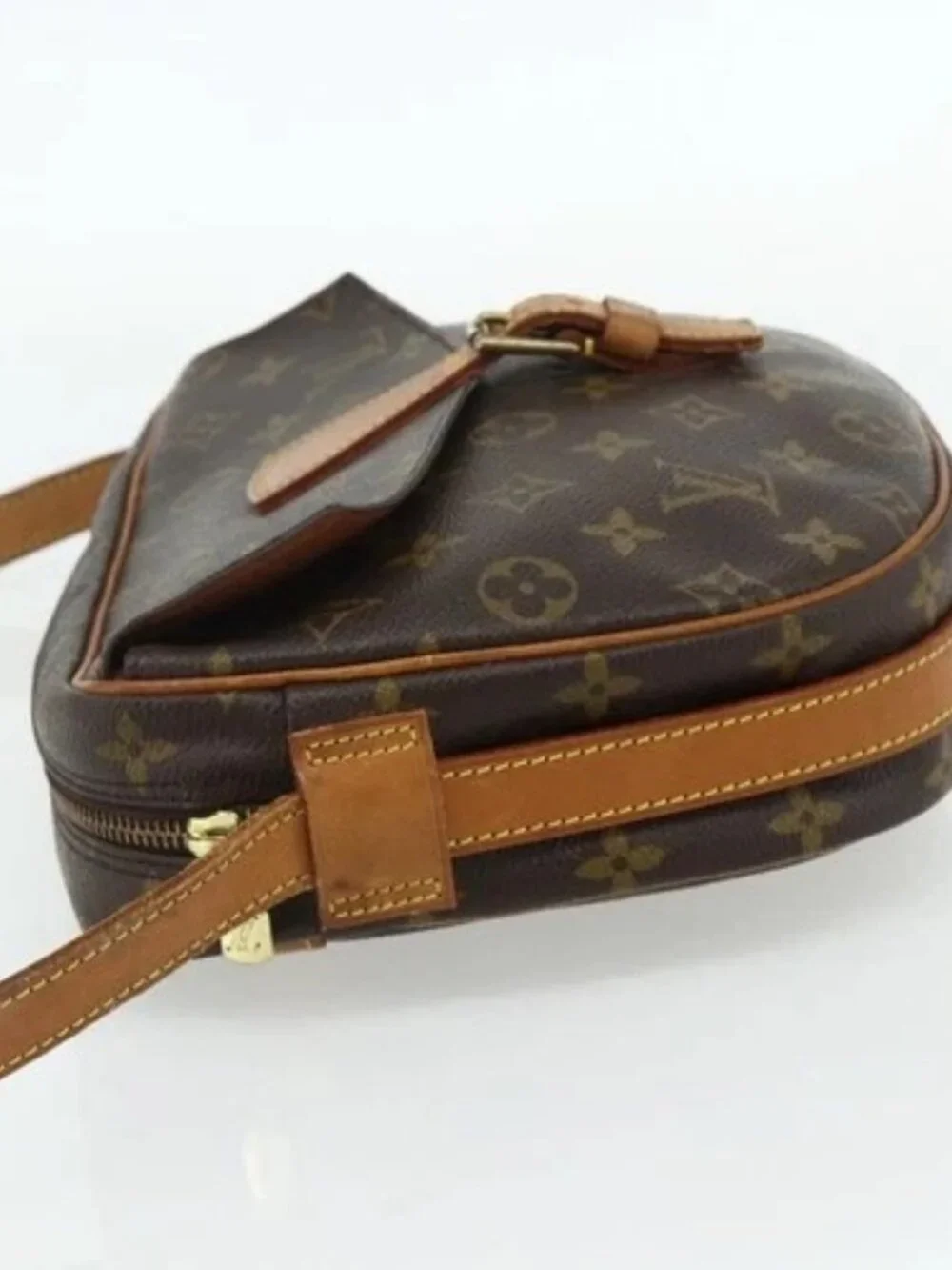 LOUIS VUITTON Monogram Jeune Fille GM Shoulder Bag M51225 LV Auth ep14236
